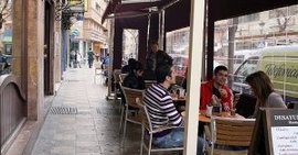 Terraza de un establecimiento hostelero